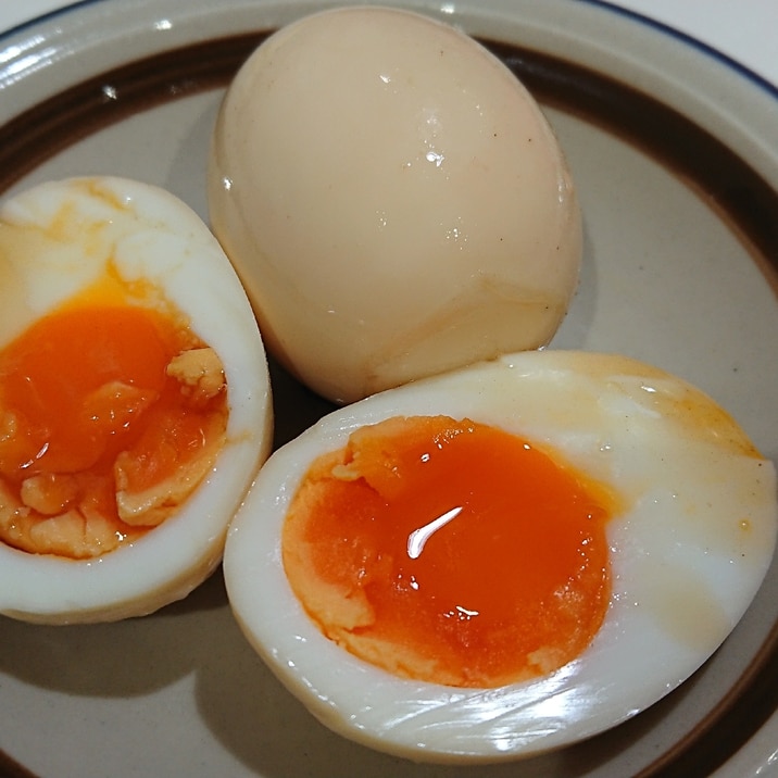 半熟 煮 卵